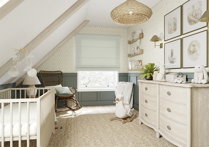 Puddle Down, Mummy Duck Egg - Roman Blind - Image 6